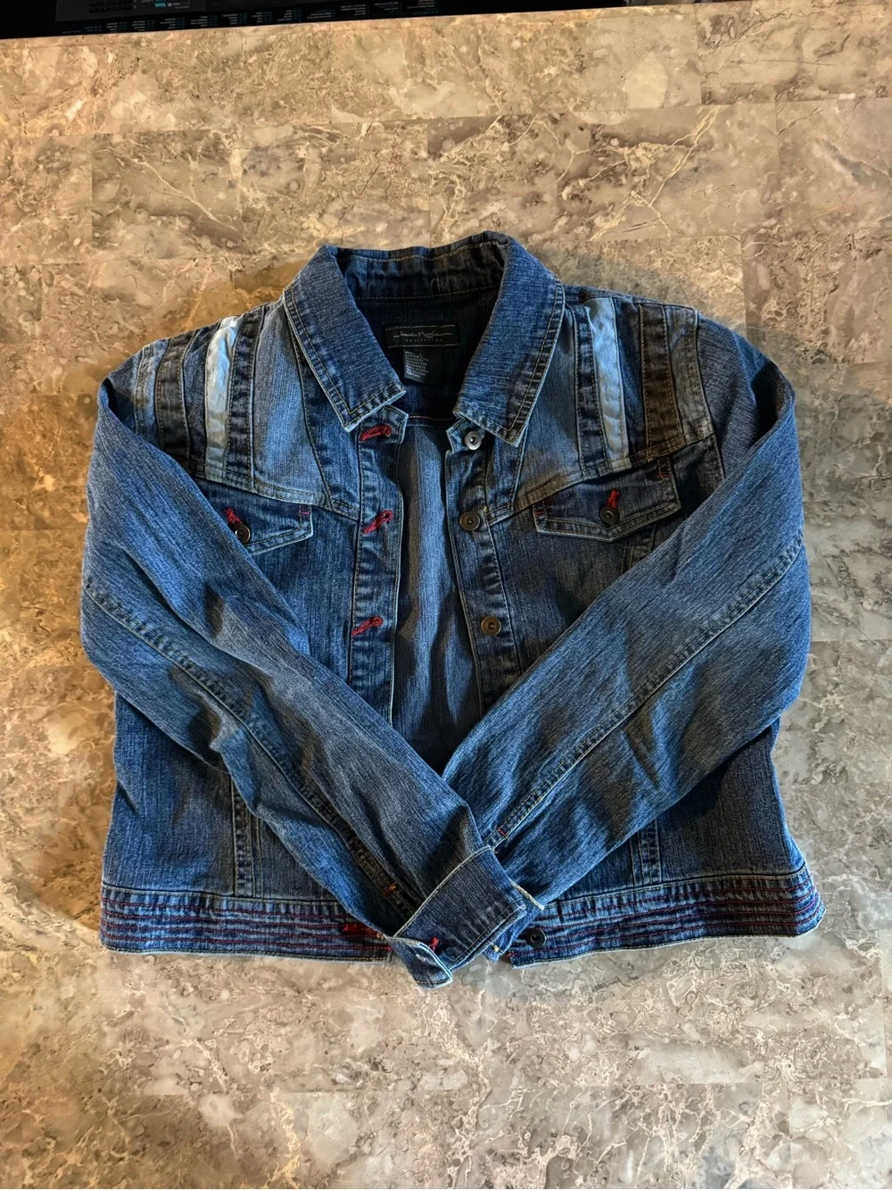 Vintage Blue Denim Jacket/Pant set